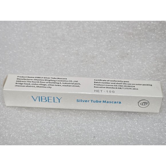 Vibely Silver Tube Mascara Black 976 10g - Picture 2 of 2